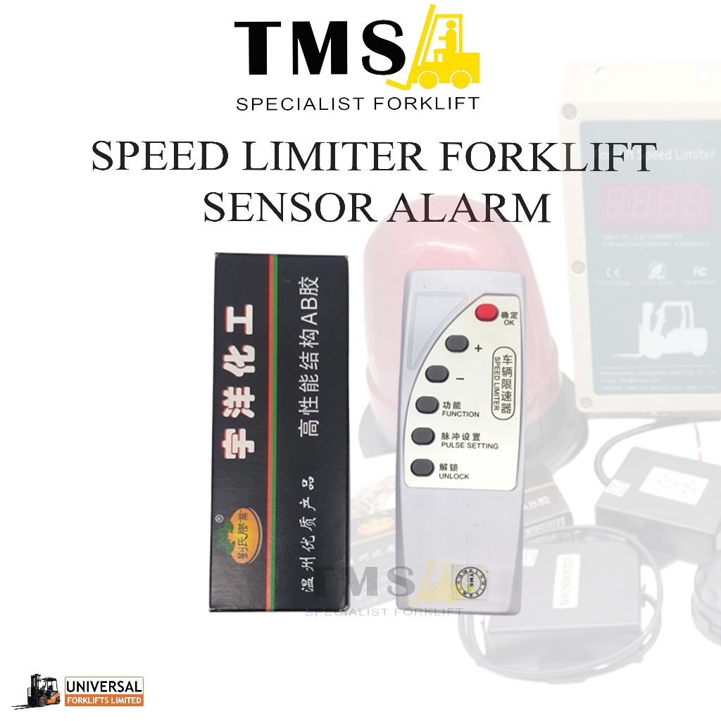 Forklift Speed Limiter Sensor Alarm Forklift Speed Control Safety Forklift Parts - Gambar 4