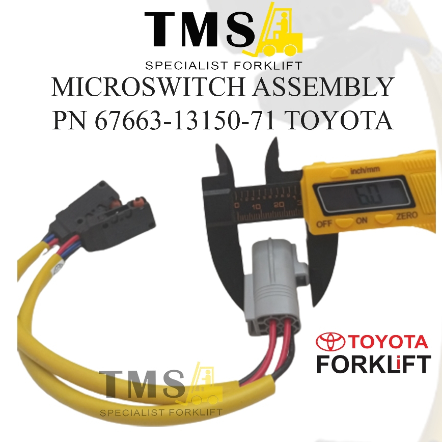 Microswitch 67663-13150-71 Micro Switch Assembly 7FB10-30 8FBR10-30 - Gambar 5