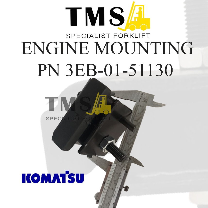Engine Mounting Mount 3EB-01-51130 Komatsu Sparepart Forklift FD20-30 - Gambar 4