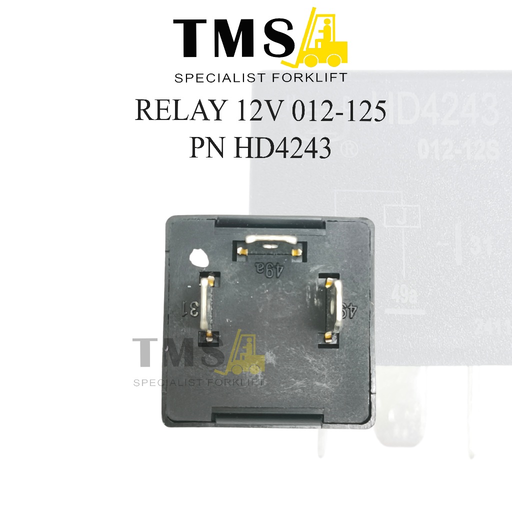 Relay 12V 012-125 PN HD4243 - Gambar 3