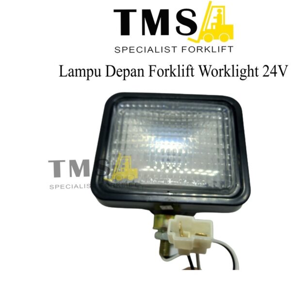 Lampu Depan Worklight Forklift 24V Bohlam H3 - Lampu forklift