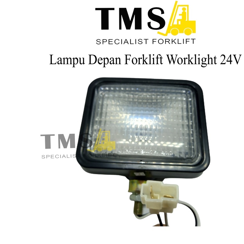 Lampu Depan Worklight Forklift 24V Bohlam H3 - Lampu forklift