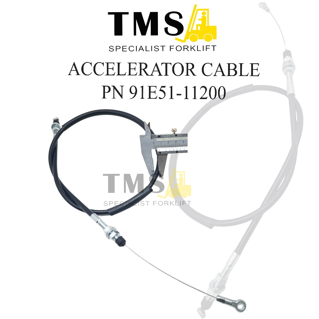 Accelerator Cable Part Number 91E51-11200 For Forklift - Gambar 4