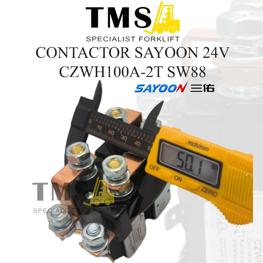 Contactor Sayoon Solenoid 24V SW88 CZWH100A-2T Not Albright - Gambar 4