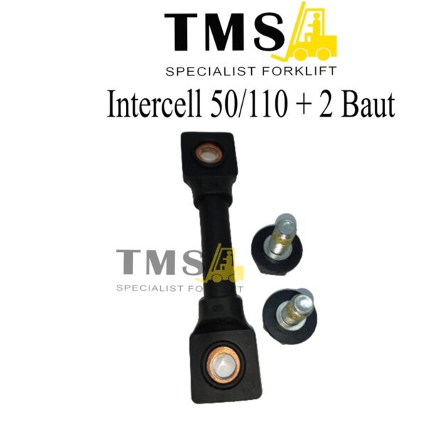 Intercell Battery Uk 50/110 For Forklift Electric dan Baut 2Pc