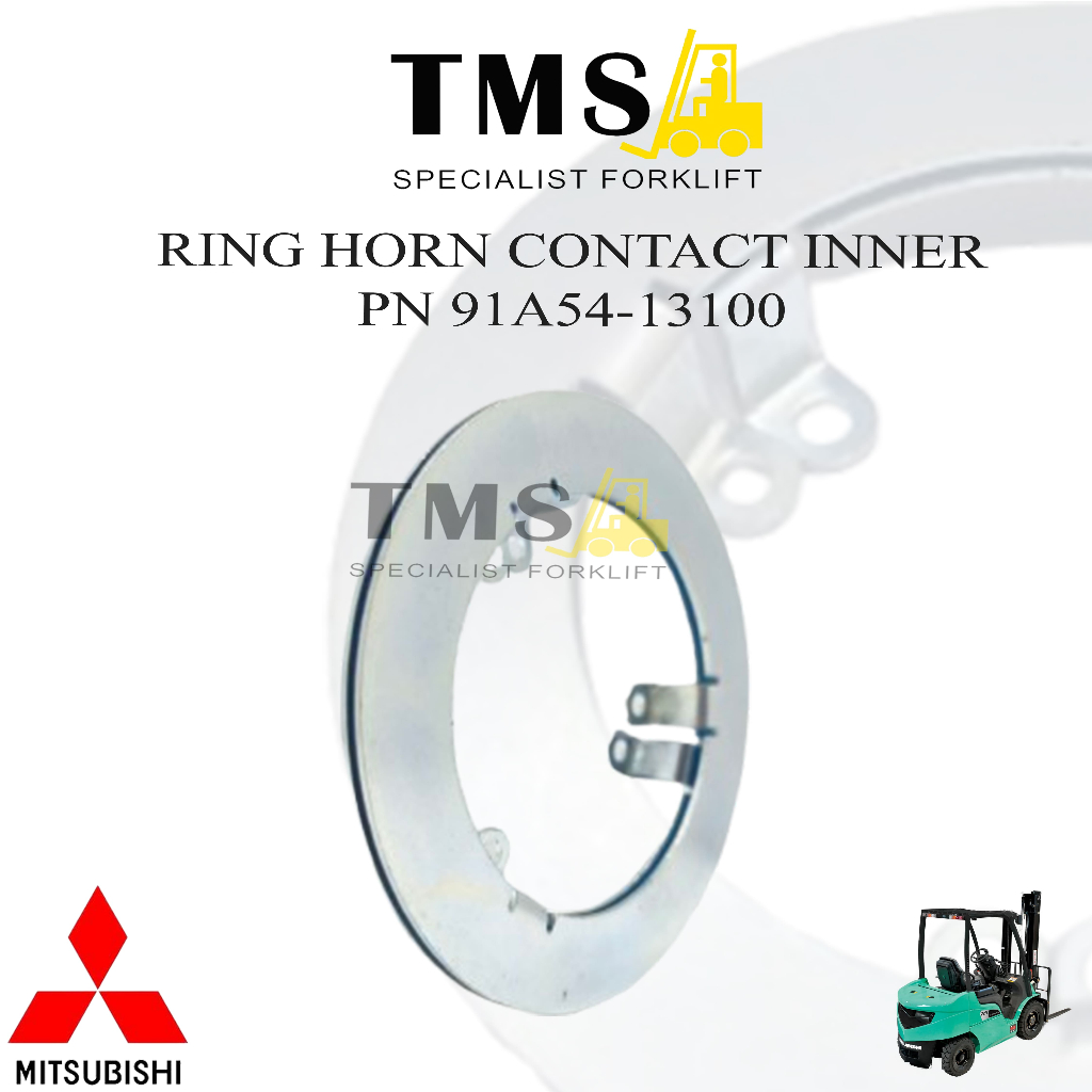 Tombol Klakson Mitsubishi Fokrlift 91A54-13100 Ring Horn Contact Horn Button 91A5413100 - Gambar 3