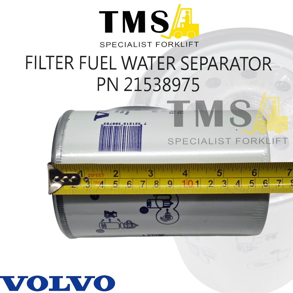 Filter Solar Water Separator Volvo Part Number 21538975 – Fuel Filter Forklift Diesel GPE - Gambar 4