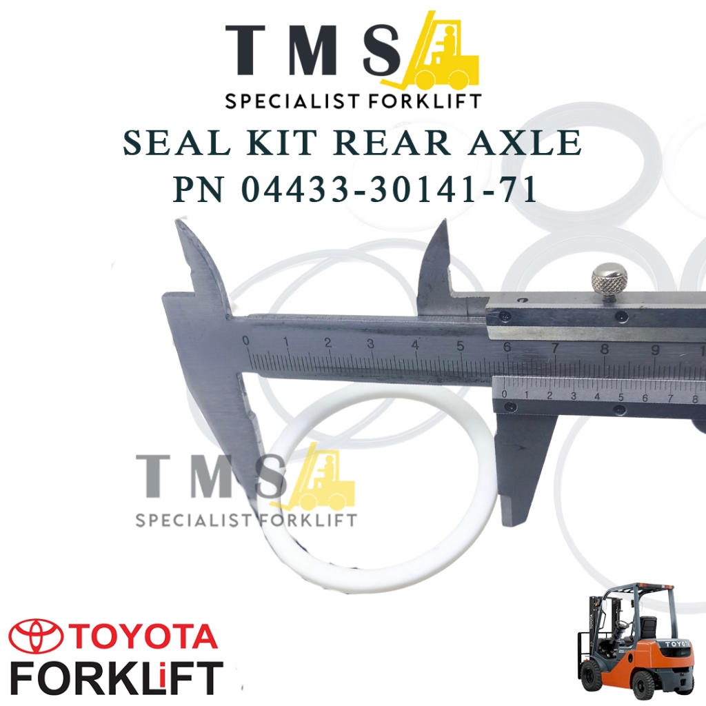 Seal Kit Rear Axle Toyota Forklift Part Number 04433-30141-71 O-H Kit Axle Belakang For Forklift - Gambar 4