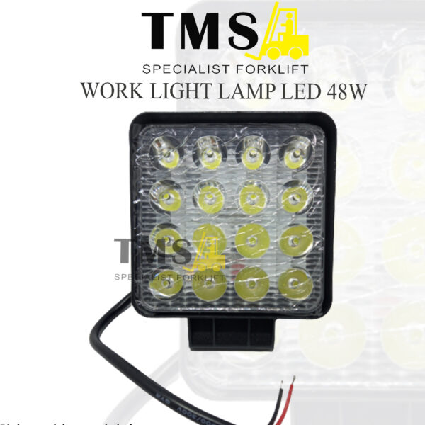 Lampu Depan LED Lampu Kerja Work Light Lamp 12V-60V 48W