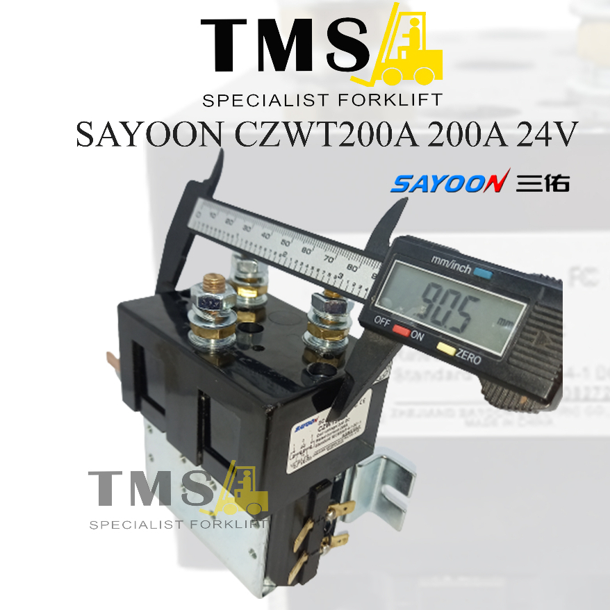 DC Contactor Sayoon DC182 CZWT200A 200A 24V ZJWT200 - Gambar 3