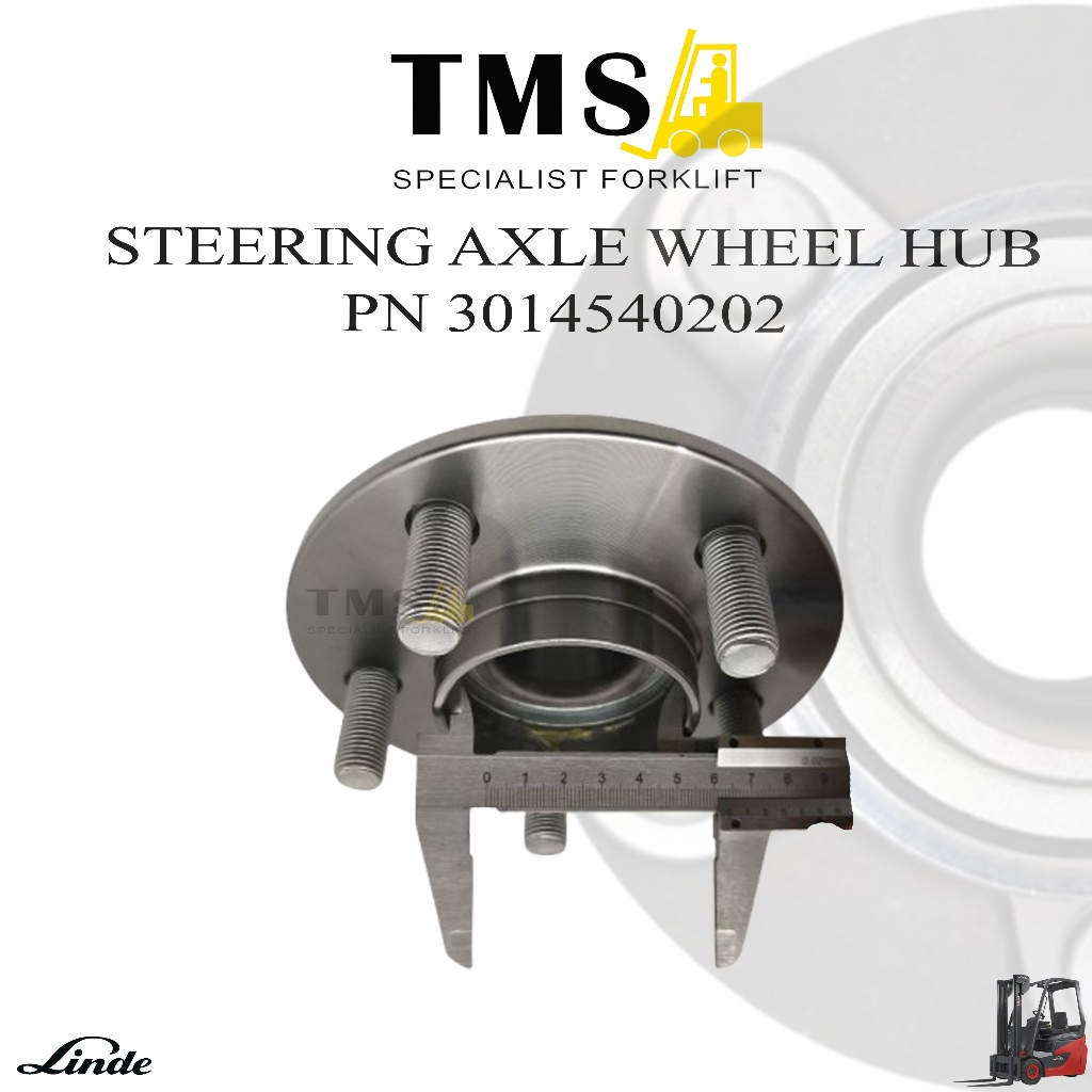 Steering Axle Wheel Hub 3014540202 Linde Truck E14 E16 E18 E20 Forklift Counter Balance Battery - Gambar 4