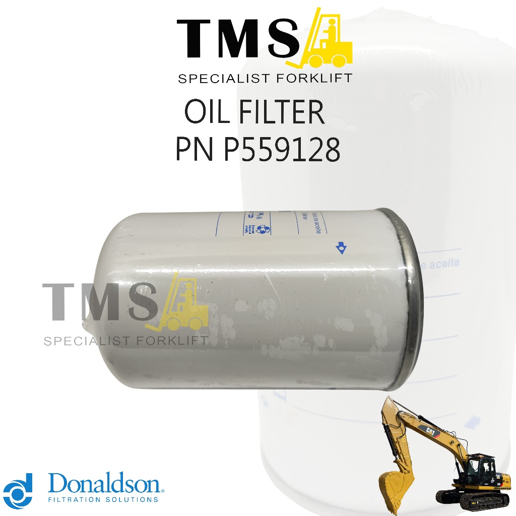 Filter Oli Donaldson P559128 Excavator Heavy Duty - Gambar 2