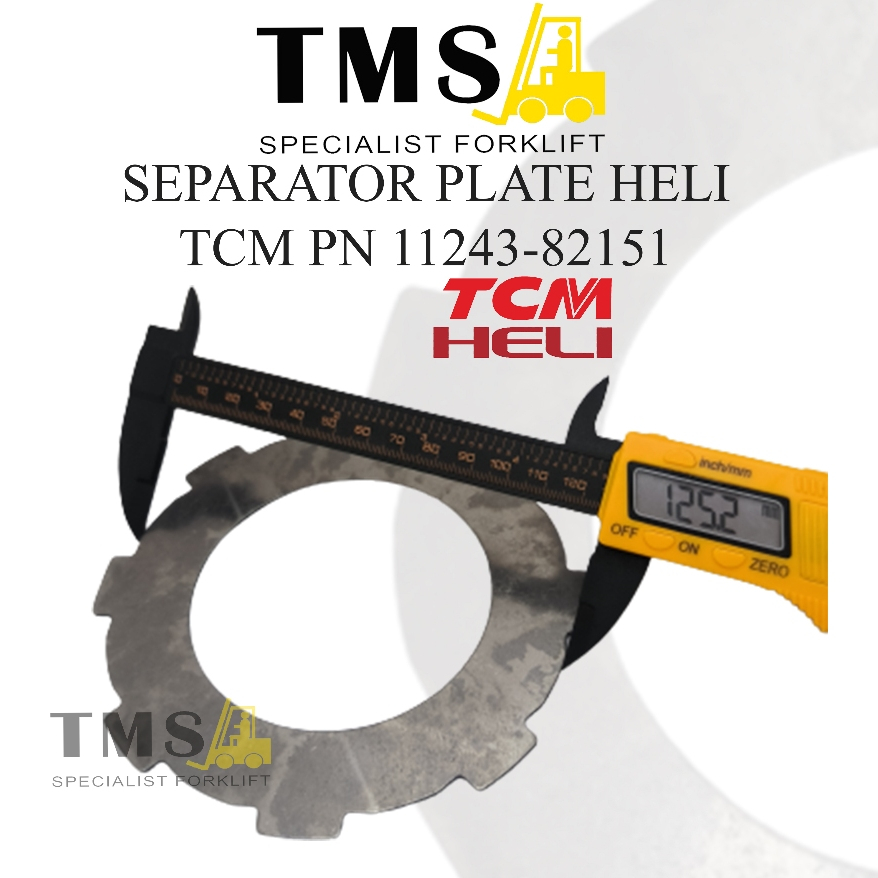 1243-82151 Separator Plate FD20 TCM HELI H2000 CPCD - Gambar 3