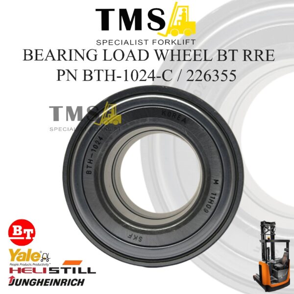 Load Wheel Bearing Roda Depan Reachtruck BT RRE 140 BTH-1024-C-SKF 226355 BTH1024 Forklift 40x73x55 Tappered Roller