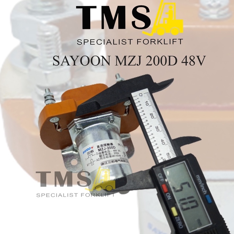 Sayoon Contactor SJZ MZJ 200D 200A 48V For Forklift Electric Selenoid - Gambar 5