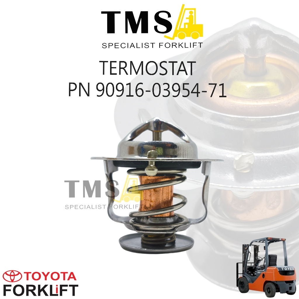 Part Number 90916-03954-71 Thermostat Forklift Toyota Engine Water Temperature GPE