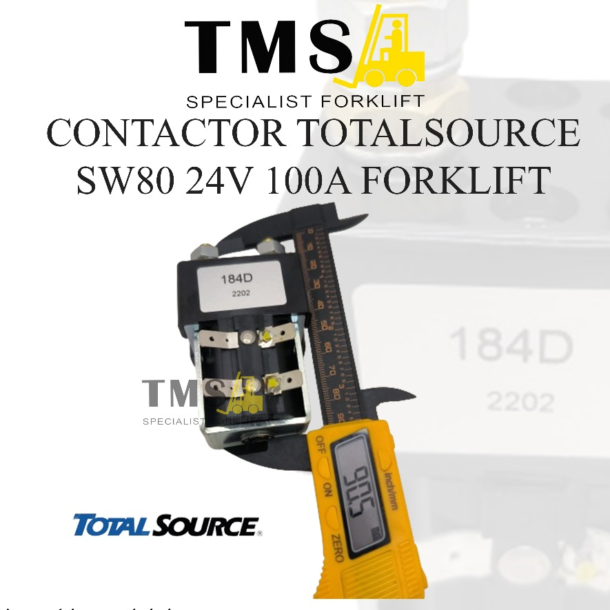 Contactor Forklift Clectric Type SW80 24V 100Amp Sparepart Forklift TotalSource - Gambar 2