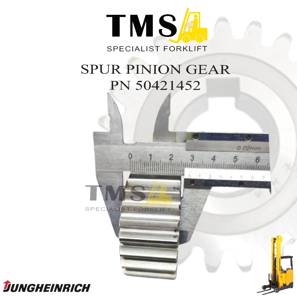 Spur Pinion Gear 50421452 JUNGHEINRICH Forklift Reachtruck ETV 216 - ETV216 - Gambar 4