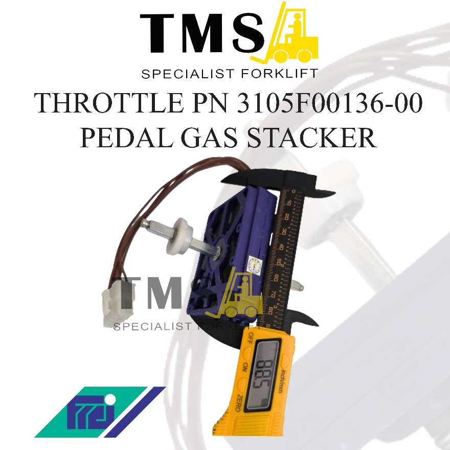 Throttle 3105F00136-00 Accelerator Pallet Stacker Pedal Gas Stacker Forklift - Gambar 3