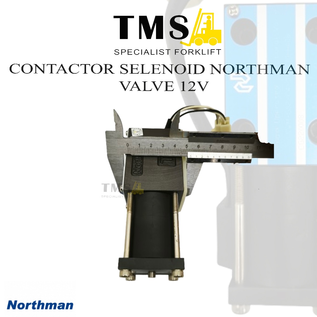 Solenoid Maju Mundur Forklift Diesel Sparepart Solenoid Valve Northman 12V SWM-G02-C4-D12-30-H006 - Gambar 4