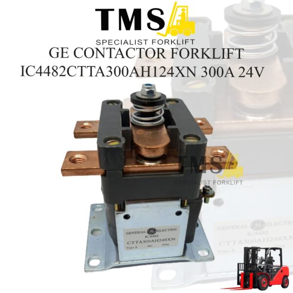 GE Contactor IC4482CTTA300AH124XN 300A 24V Forklift General Electric