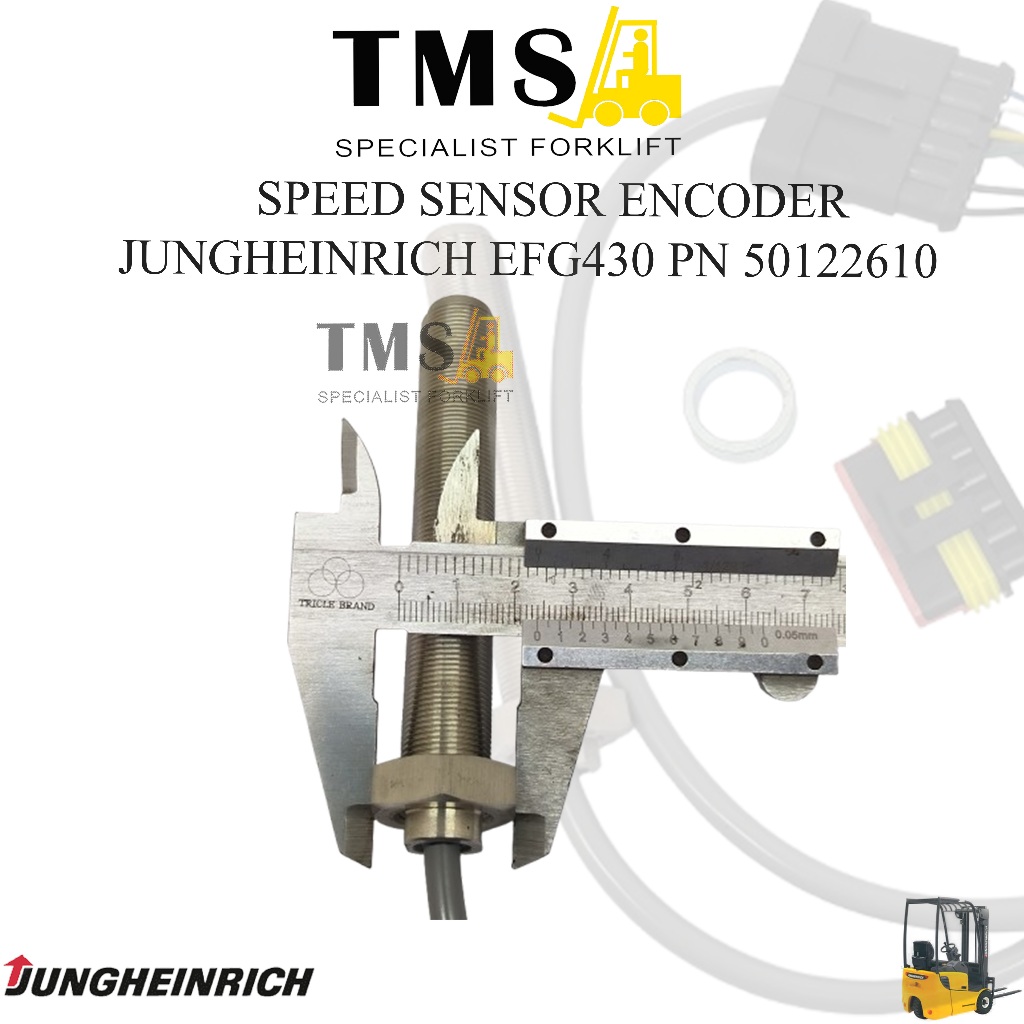 Speed Sensor Forklift Encoder 50122610 Jungheinrich Electric Forklift EFG430 3 Ton - Gambar 3