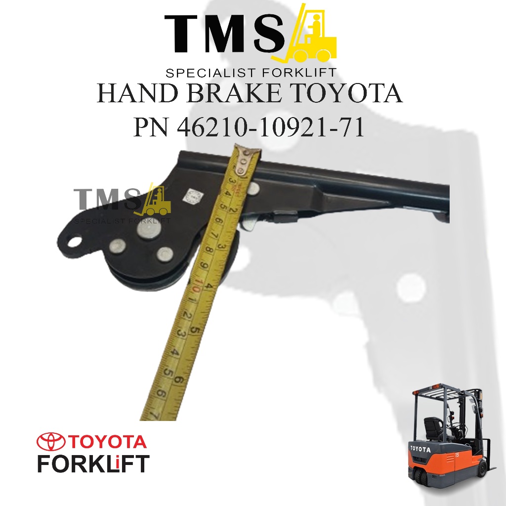 Rem Tangan Toyota Forklift 46210-10921-71 Hand Brake 7FBE10-25 - Gambar 3