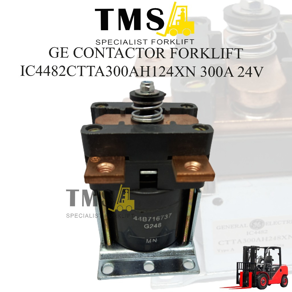 GE Contactor IC4482CTTA300AH124XN 300A 24V Forklift General Electric - Gambar 2