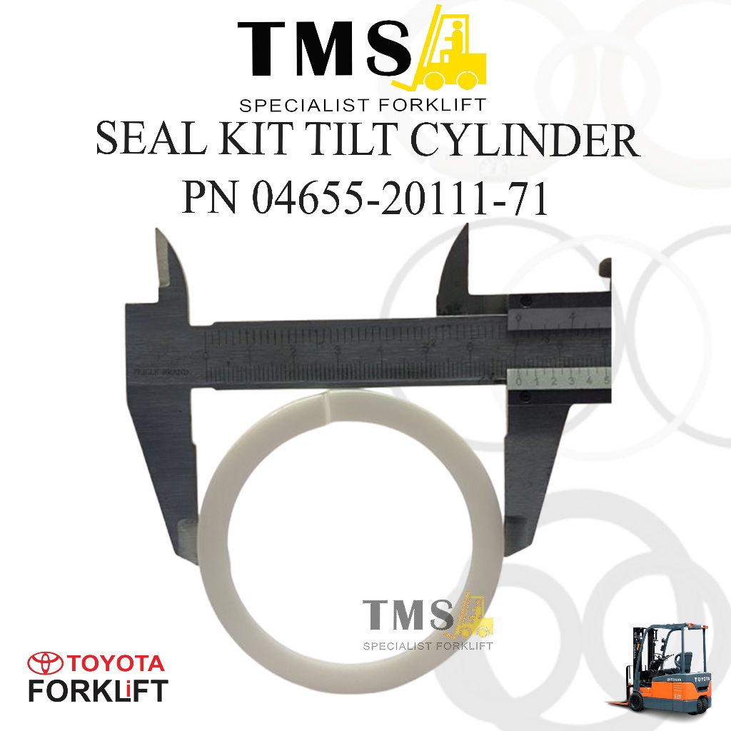 Seal Kit Tilt Cylinder 8FD30 04655-20111-71 Toyota Forklift Karet Seal - Gambar 4