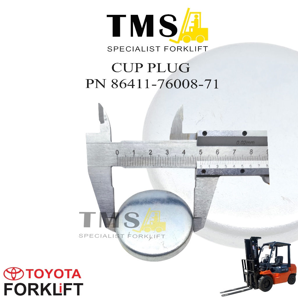 Cylinder Block Cap 86411-76008-71 Toyota Forklift - Gambar 5