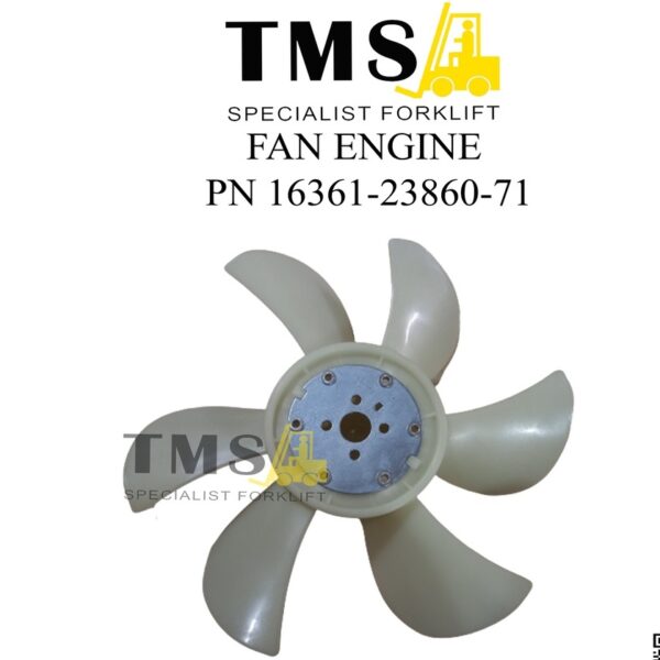 Fan Engine Kipas Radiator Forklift Toyota 1DZ PN 16361-23860-71