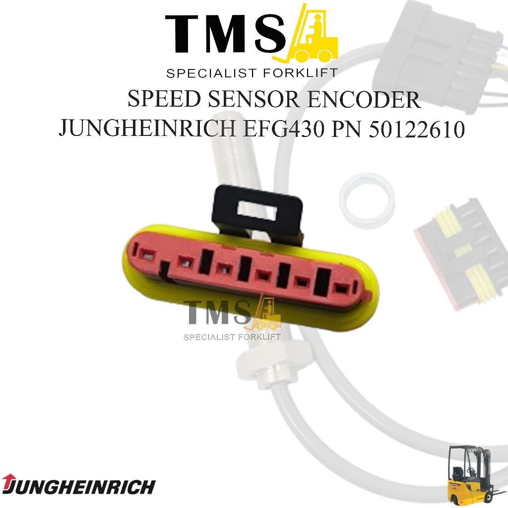 Speed Sensor Forklift Encoder 50122610 Jungheinrich Electric Forklift EFG430 3 Ton - Gambar 8