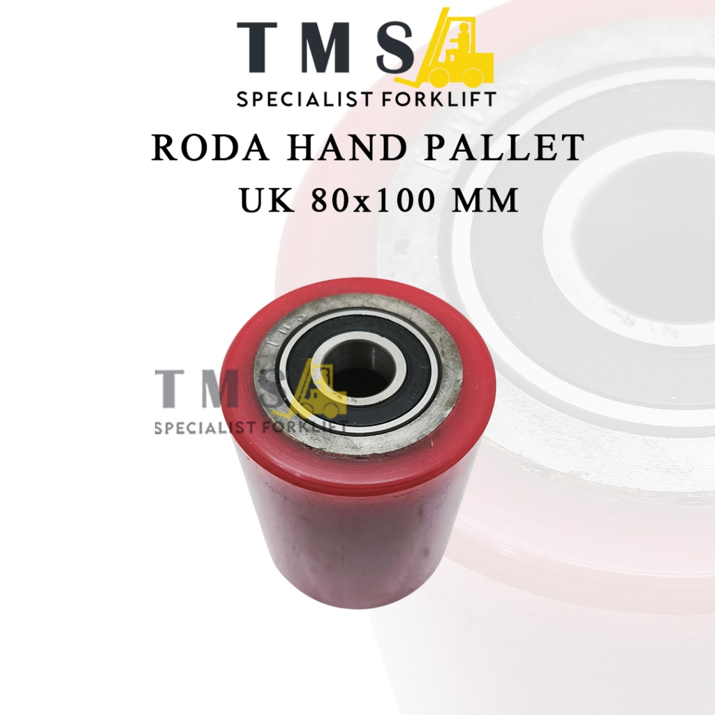 Roda Hand Pallet 80x100 Load Wheel Heavy Duty - Gambar 2