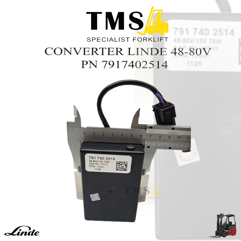Converter Transformer LINDE Forklift 7917402514 LINDE 115 336 1275 1276 E15 E30 48V - 80V 75W - Gambar 4