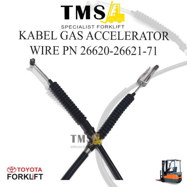 Accelerator Wire 8FD10-30 1DZ Kabel Gas Forklift Toyota 26620-26621-71