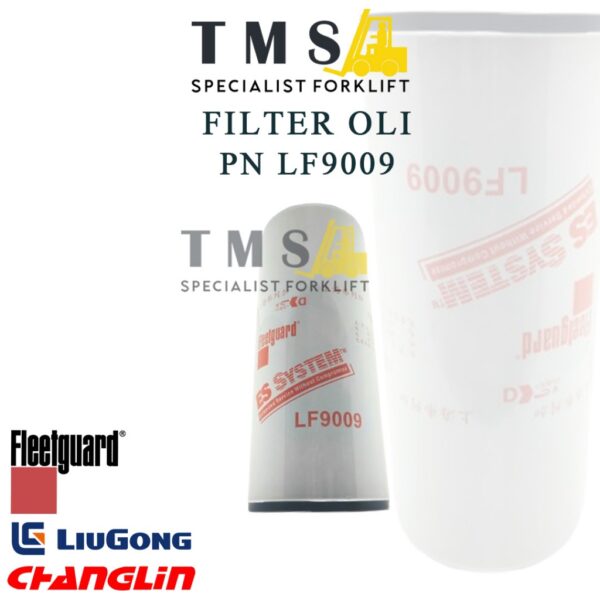 Filter Oli Fleetguard Excavator LF9009