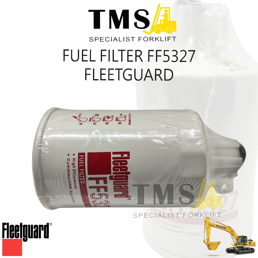 FUEL FILTER FF5327 FLEETGUARD Excevator - Gambar 3