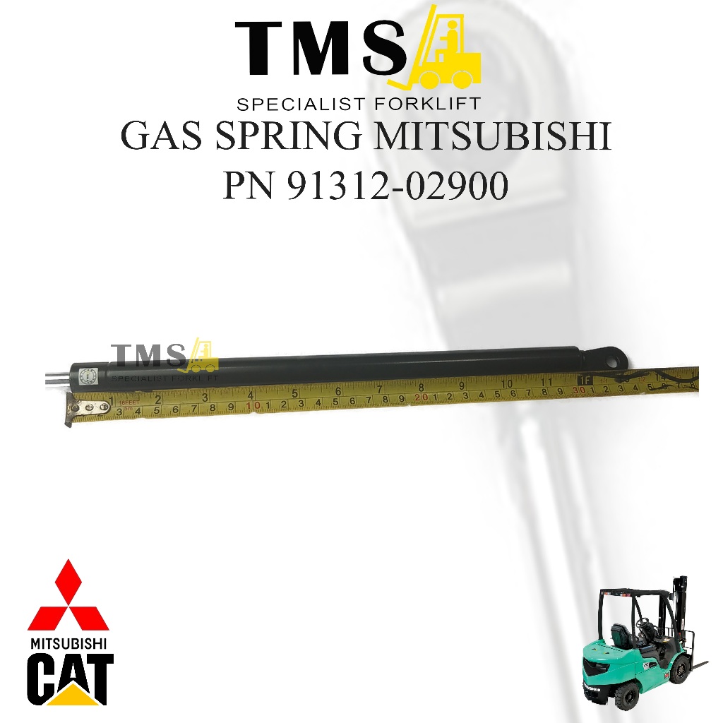 Gas Spring Mitsubishi Grendia Forklift FD20 2Ton - 3 Ton 91312-02900 Shock Forklift Counter Balance - Gambar 2