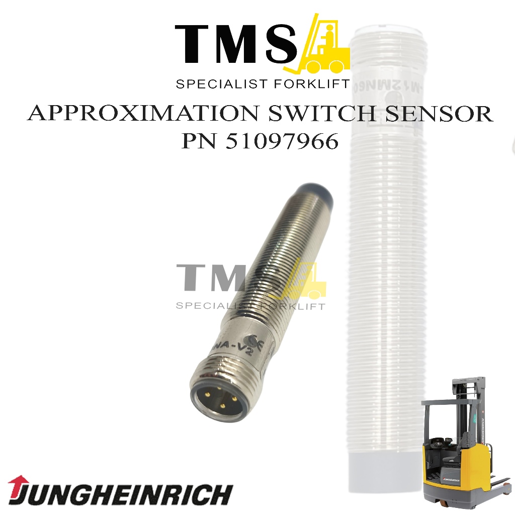 Sensor JUNGHEINRICH 51097966 Switch Induct APPROXIMATION ETV ETM Kapasitas Reachtruck 1-2 Ton - Gambar 3