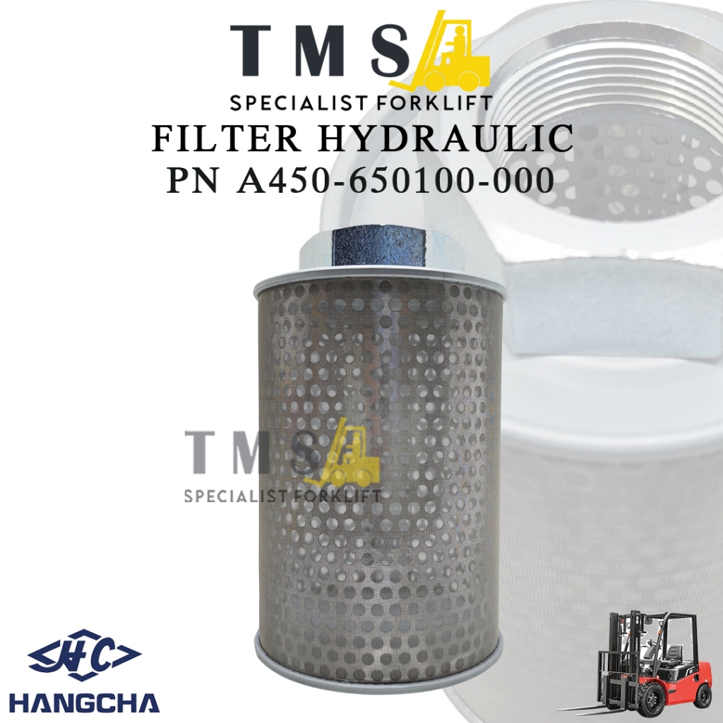 Filter Hydraulic Return Hangcha Part Number A450-650100-000 Forklift CPCD CPQD - Gambar 3