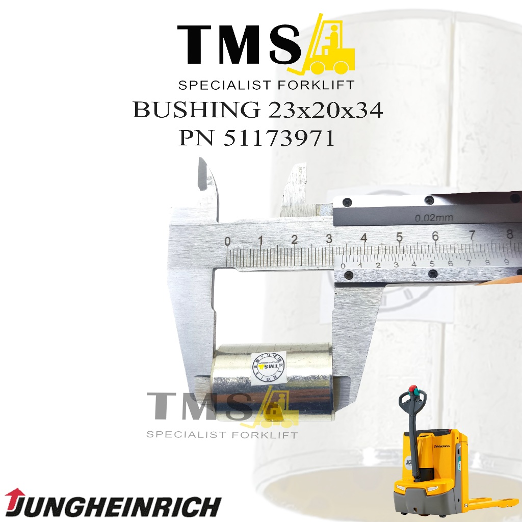 Bushing 23x20x34 Jungheinrich Forklift 51173971 Truck EJE Jung - Gambar 5