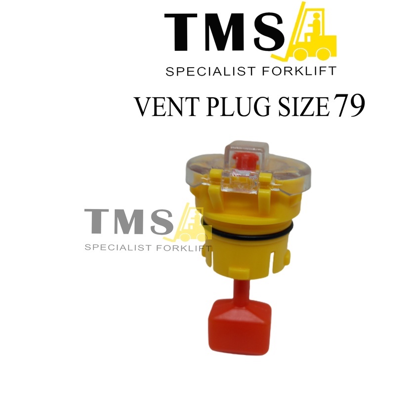 Vent Plug Battery Tutup size 79 Battery Forklift Electric Cup size 79 - Gambar 4