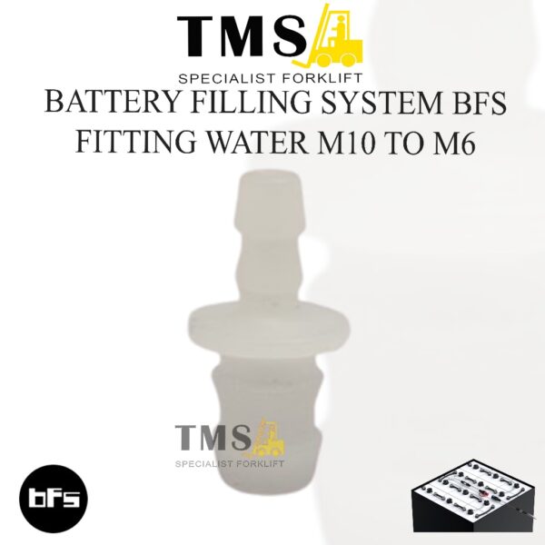 Battery Filling Sistem BFS Fitting Water M10 to M6 Fiting Air Battery Forklift
