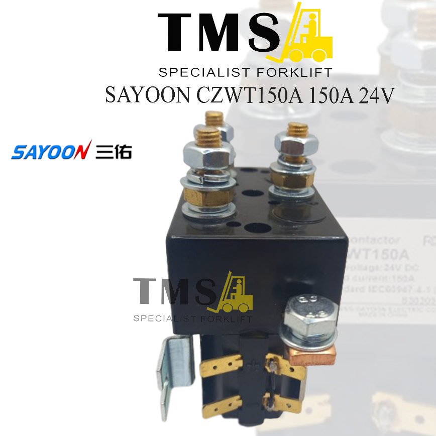 Sayoon Contactor DC88 CZWT150A 150A 24V Electric Vehicle - Gambar 3