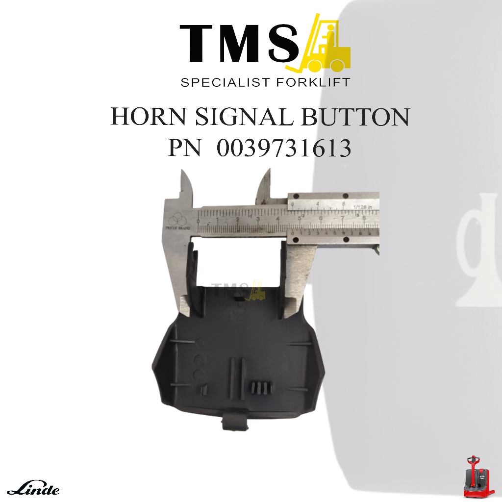 Horn Signal Button 0039731613 For Linde Tombol Klakson Forklift Pallet Mover T20 Linde - Gambar 3