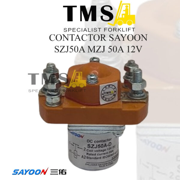 Sayoon Contactor SJZ50A MZJ 50A 12V Electric Vehicles Forklift