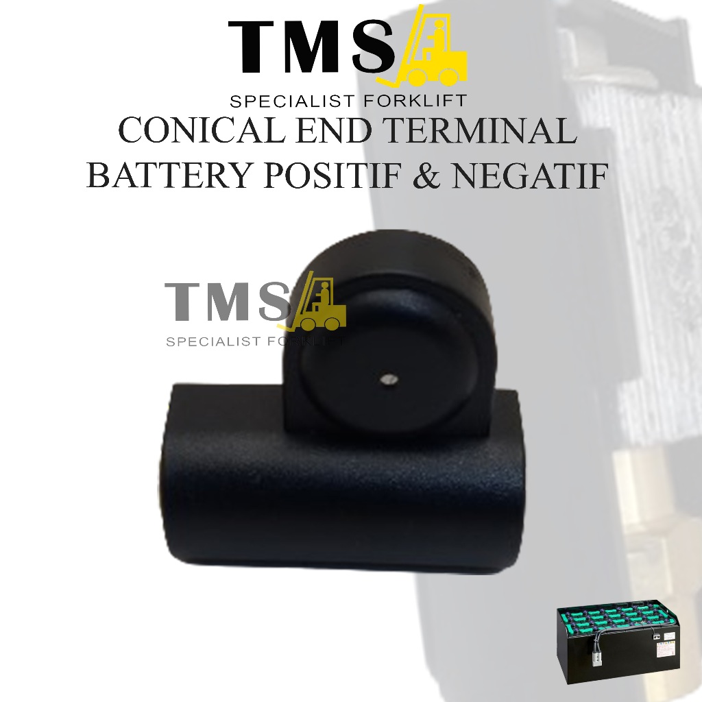 Conical End Terminal Battery Forklift Positif & Negatif 14258336 / 14258337 - Gambar 2