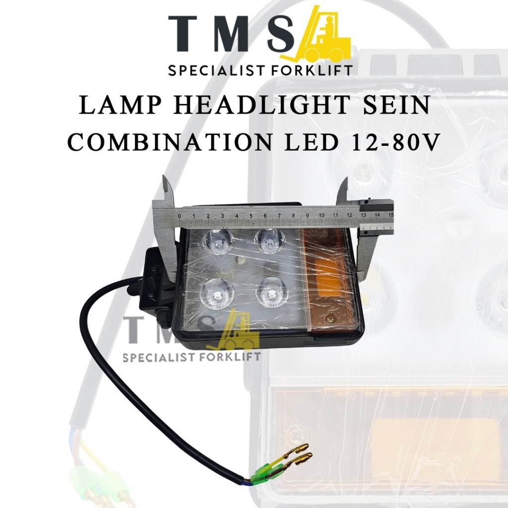 Lampu Headlight Sein Forklift LED 12-80V Combination Turn Light Forklift - Gambar 4