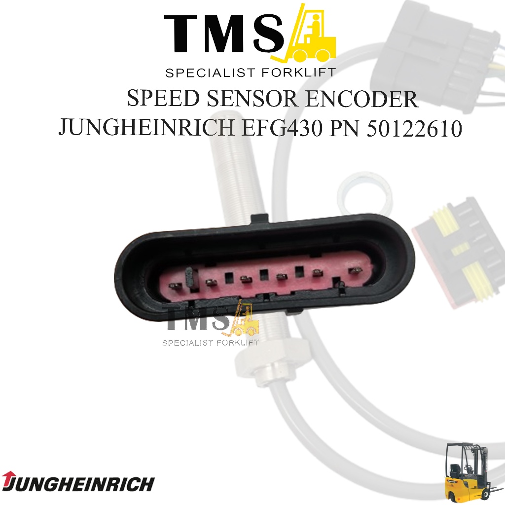 Speed Sensor Forklift Encoder 50122610 Jungheinrich Electric Forklift EFG430 3 Ton - Gambar 7