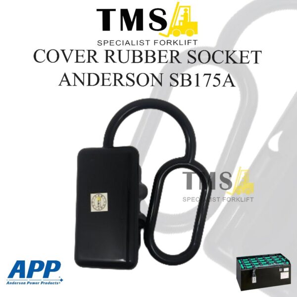 Cover Rubber Karet Penutup Socket Battery Anderson SB175A For Forklift